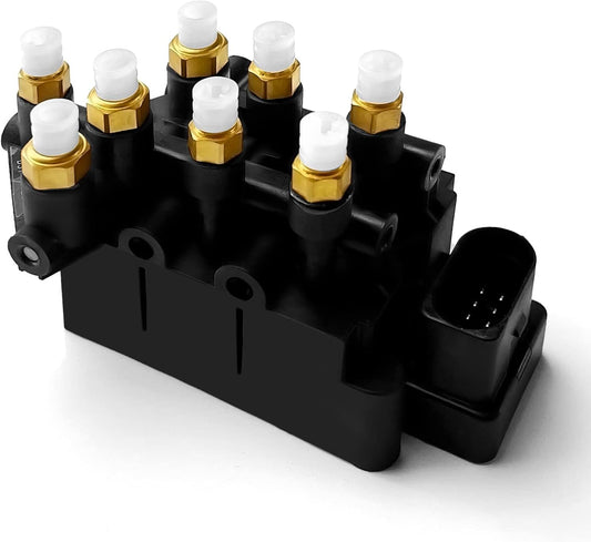 Valve Block Air Suspension Compressor for Audi Q7 (4M) 2016-2021, Audi Q8 (4MN) 2019-2021, Bentley Bentayga (4V1) 2017-2020, 4M0616013A 4M0616013B 4M0616005F