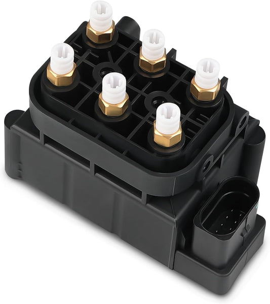 Air Suspension Valve Block Supply Compatible with 2001-2011 Audi A6 S6 A8, Compatible with Bentley Continental GT, Flying Spur, Phaeton, Replace 4F0616013