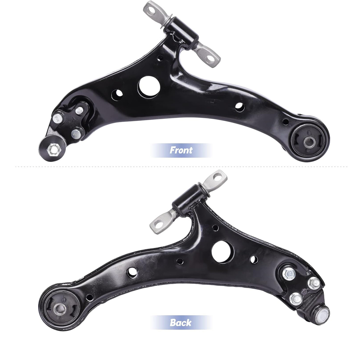 2pcs Front Lower Control Arm w/Ball Joint Replacement for Lexus ES300 ES330 ES350 RX330 RX350 & Toyota Avalon Camry Highlander Solara K620333 K620334