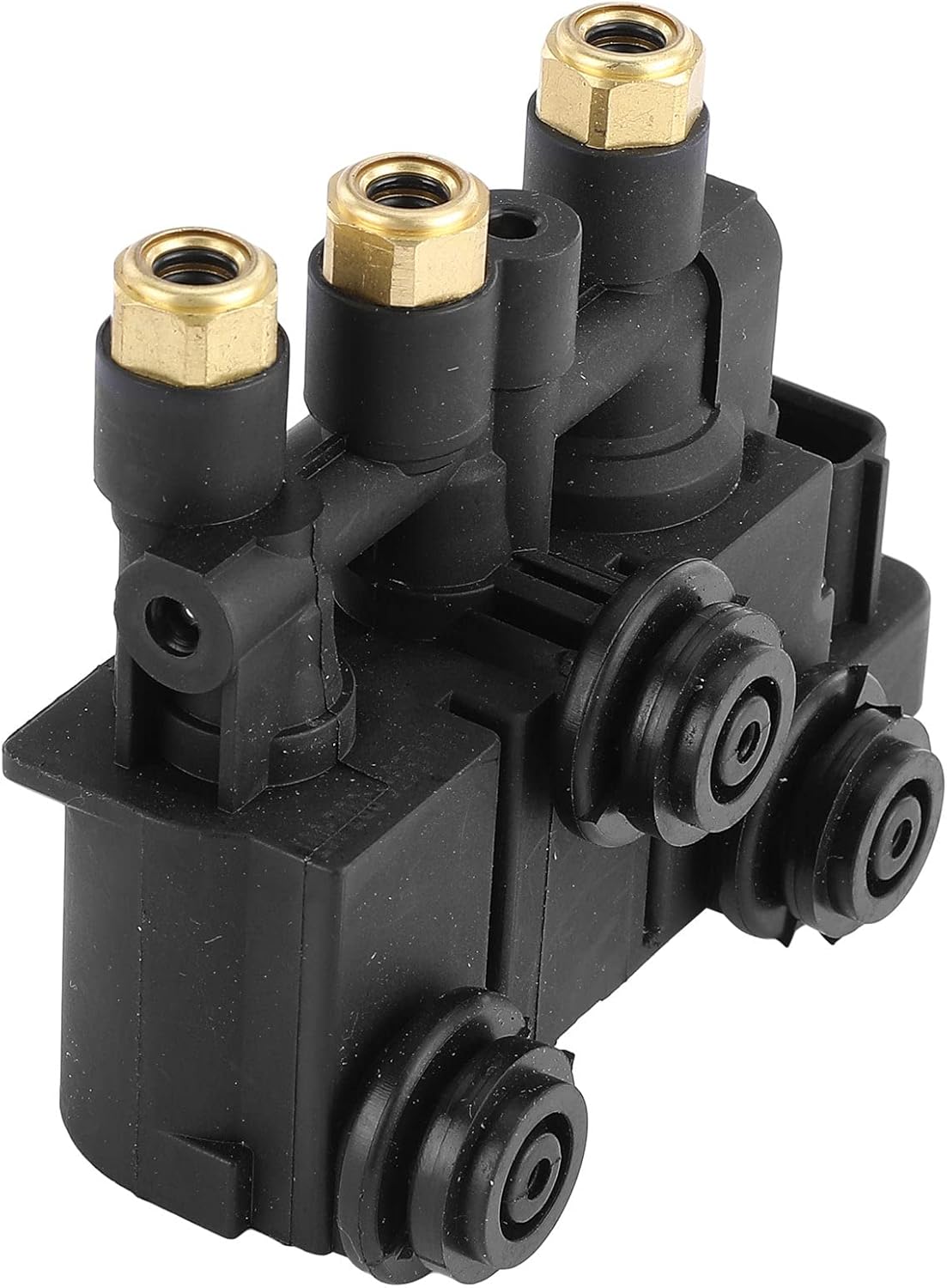 Air Suspension Solenoid Valve Compatible with Land Rover Range Rover 2013-2021, Range Rover Sport 2014-2022, Discovery 2017-2020, Defender 110 2020, 3 Pins, Replace# LR070245