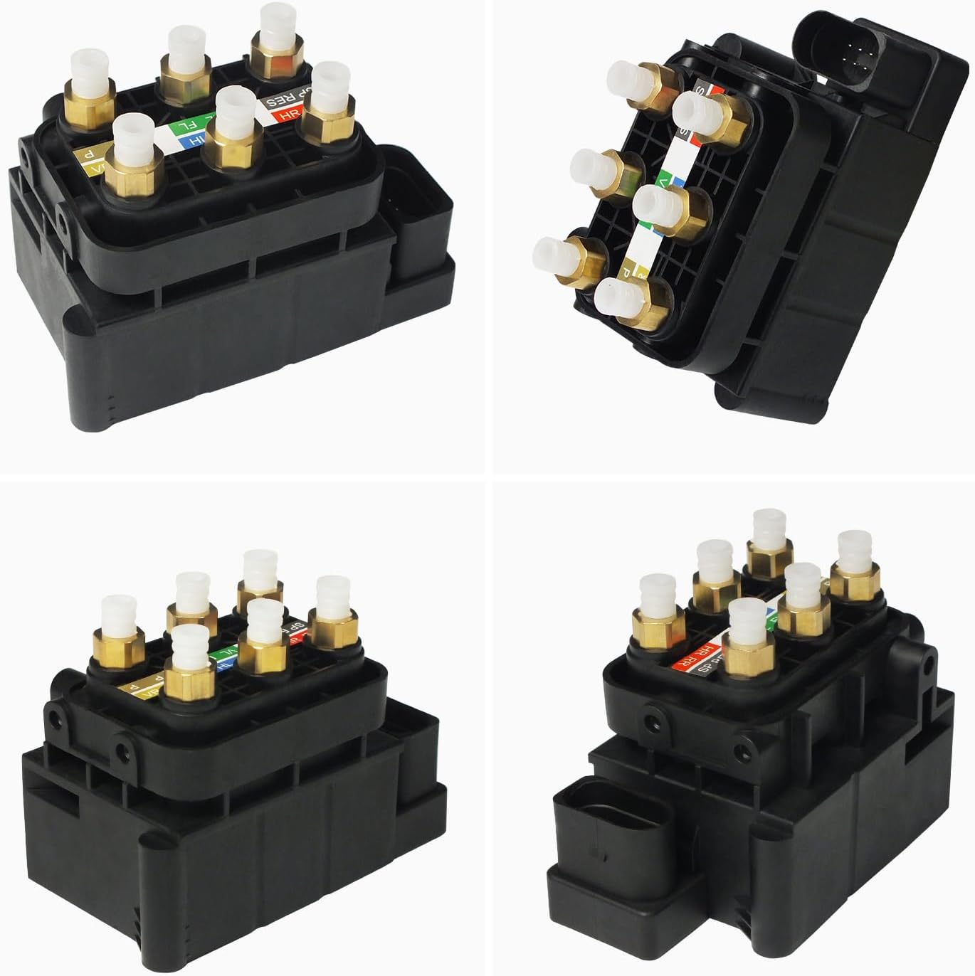 Air Suspension Valve Block 7L0698014 Air Supply Distribution for 2011-2019 Jeep Grand Cherokee WK2, 2004-2015 VW Touareg, 2011-2015 Porsche Cayenne, 2015-2016 Audi Q7, 2016-2022