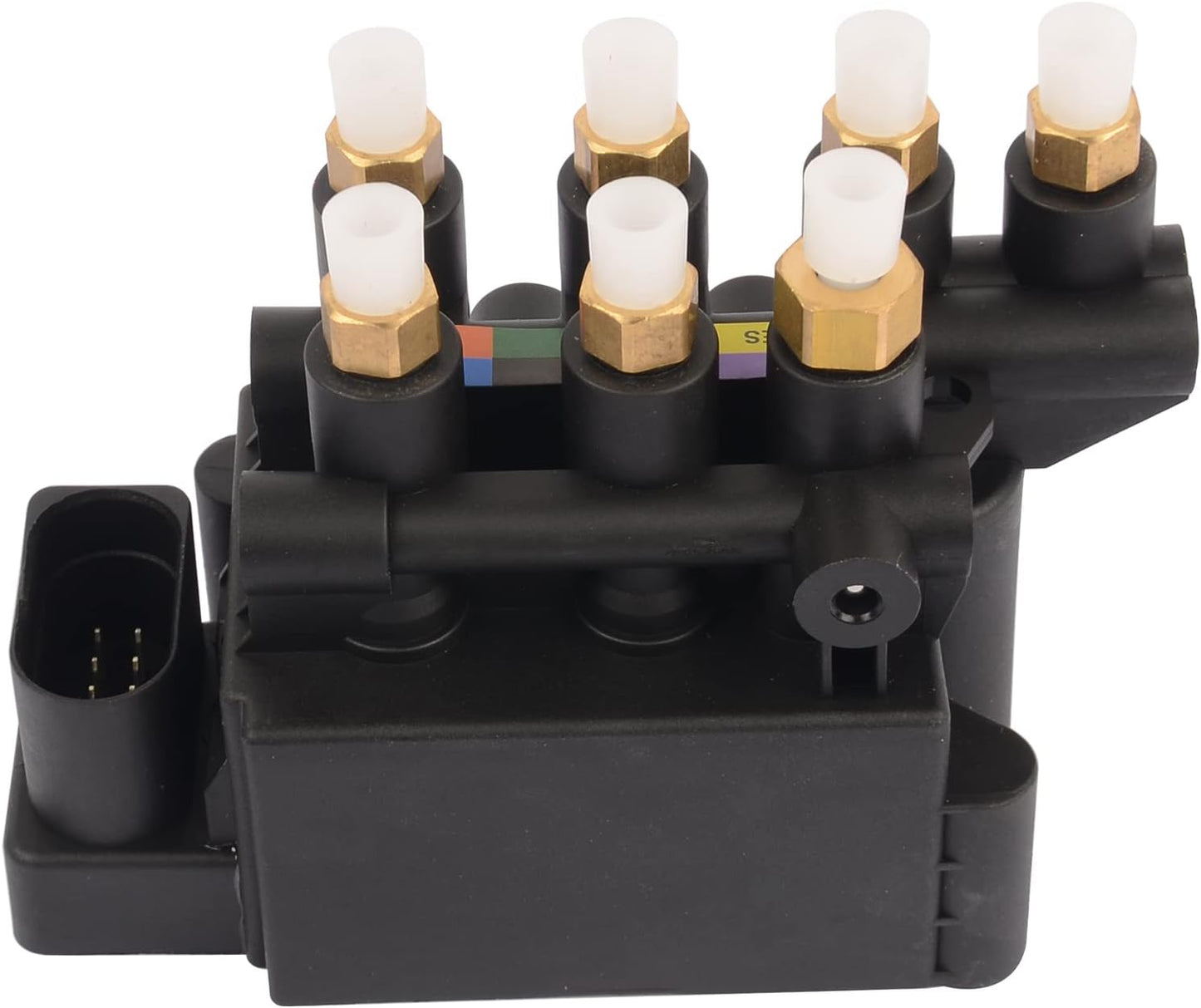 Air Suspension Solenoid Valve Block Replacement for 7 Series G11 G12 740i 740eX 740iX 750i 750iX Alpina B7 Automatic Sedan 2015-2019 37206884682 37206861882