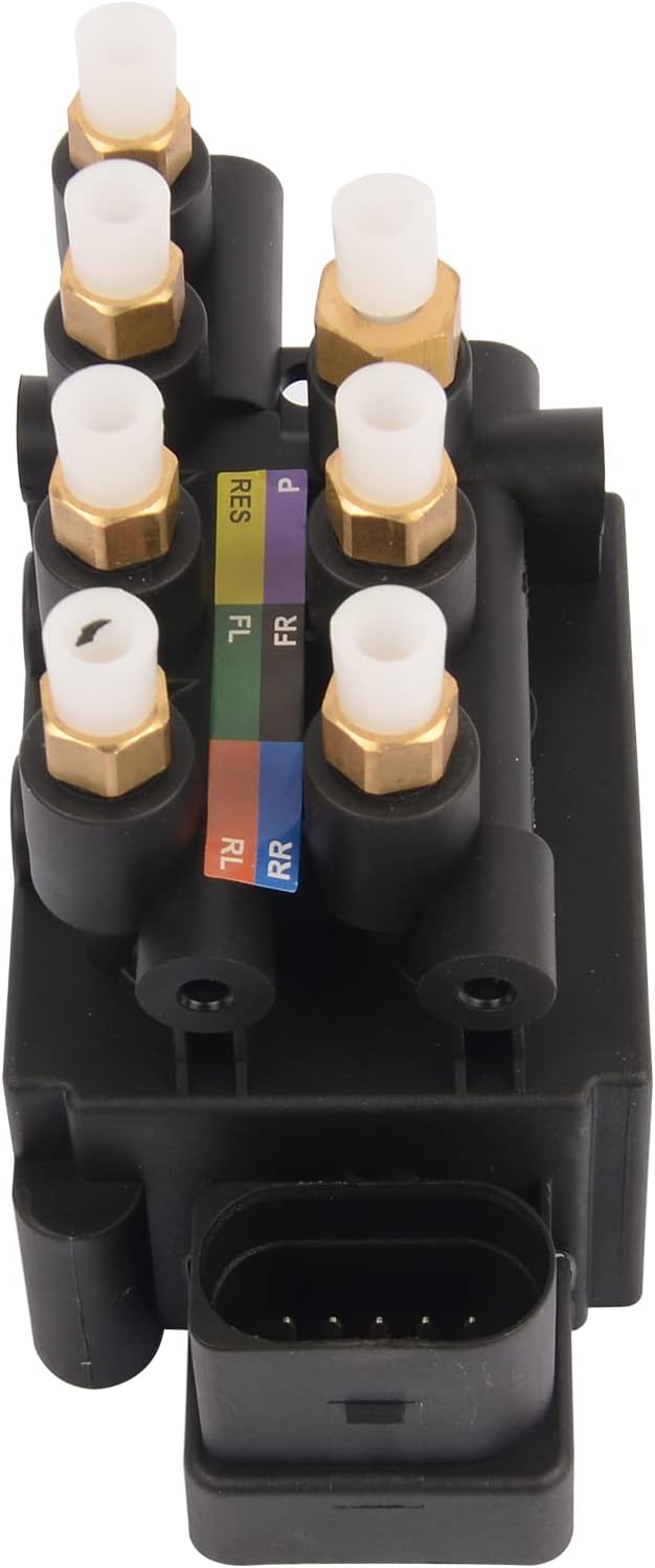 Air Suspension Solenoid Valve Block Replacement for 7 Series G11 G12 740i 740eX 740iX 750i 750iX Alpina B7 Automatic Sedan 2015-2019 37206884682 37206861882