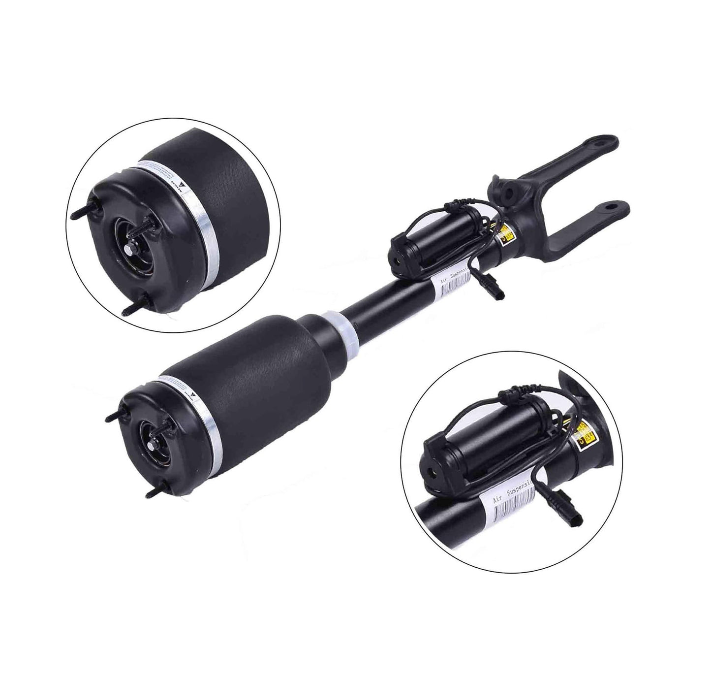 Front Air Suspension Shock Absorber with ADS 1643206013 1643202213 Compatible with Mercedes Benz M-Class W164 X164
