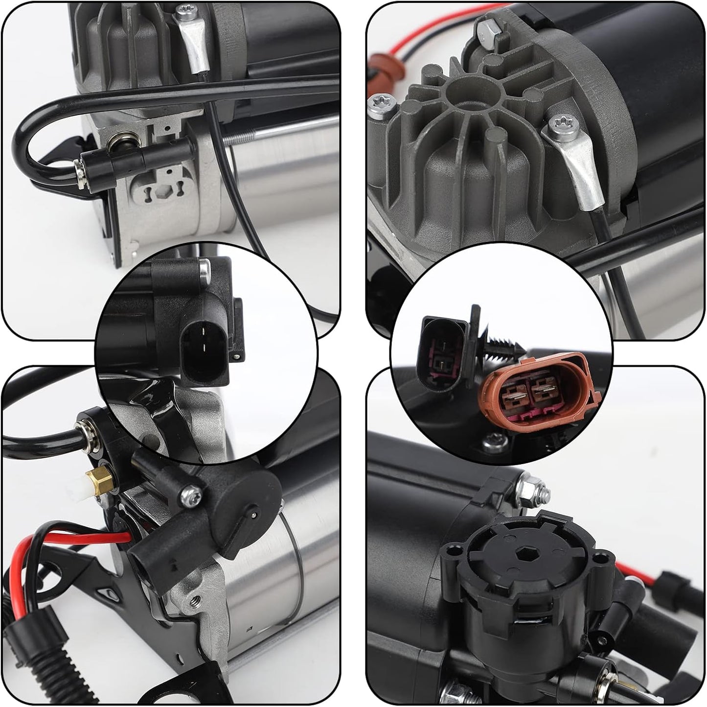 Compatible with Air Suspension Compressor Audi A6 C6 4F 2004-2011,4F0616005F,4F0616005E,4F0616006A, 4F0616006,4F0616007