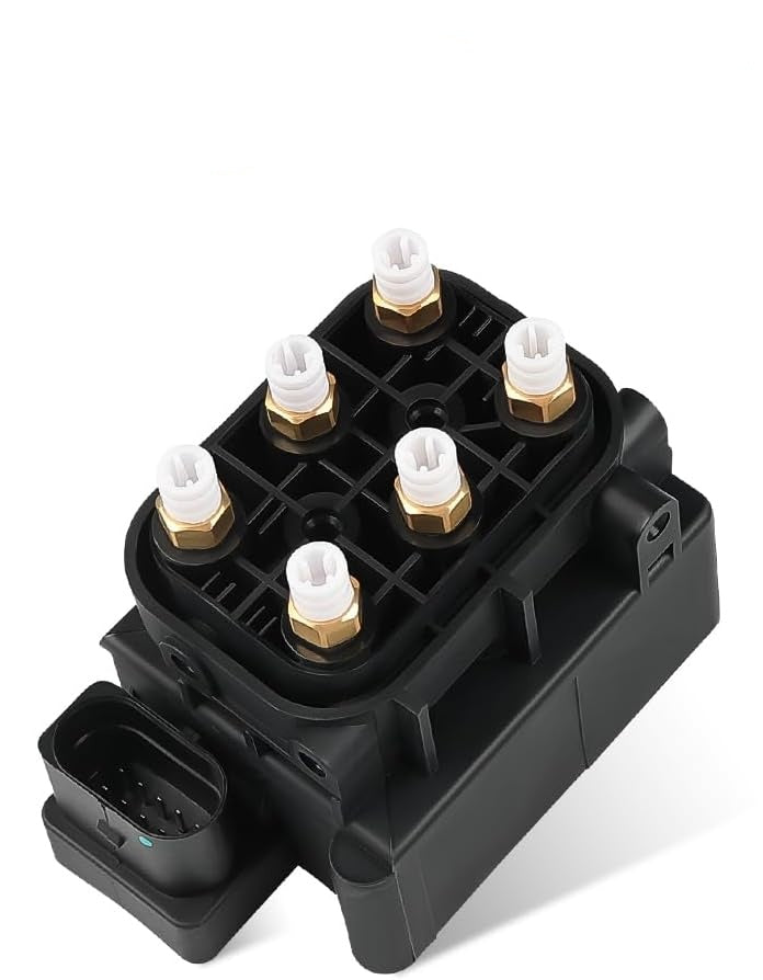 Air Suspension Valve Block Supply Compatible with 2001-2011 Audi A6 S6 A8, Compatible with Bentley Continental GT, Flying Spur, Phaeton, Replace 4F0616013