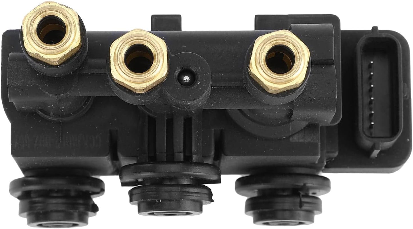 Air Suspension Solenoid Valve Compatible with Land Rover Range Rover 2013-2021, Range Rover Sport 2014-2022, Discovery 2017-2020, Defender 110 2020, 3 Pins, Replace# LR070245