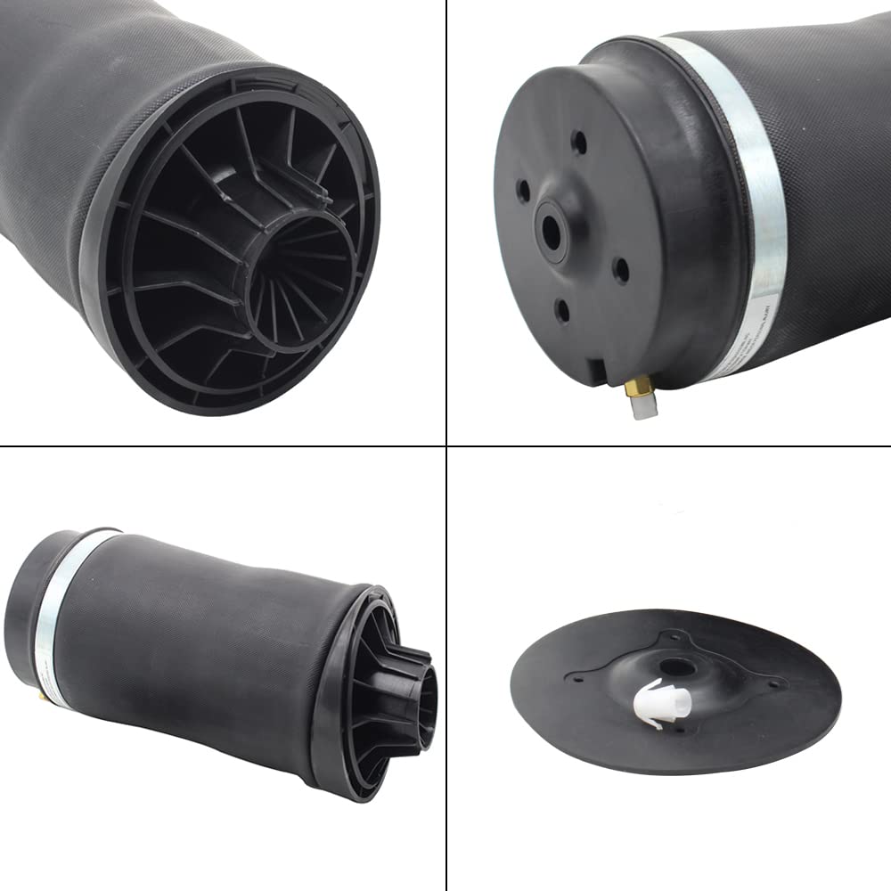 2Pcs Rear Right Left Air Suspension Spring Bags for Mercedes-Benz R Class W251, R320 2007-2009, R350 2006-2013, R500 2006-2007, R550 2008, R63 AMG 2007 OEM 2513200425 A2513200025 2513200025