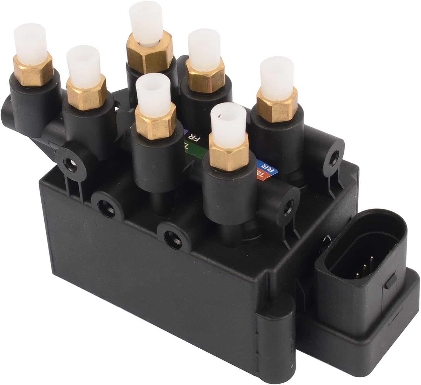 Air Suspension Solenoid Valve Block Replacement for 7 Series G11 G12 740i 740eX 740iX 750i 750iX Alpina B7 Automatic Sedan 2015-2019 37206884682 37206861882